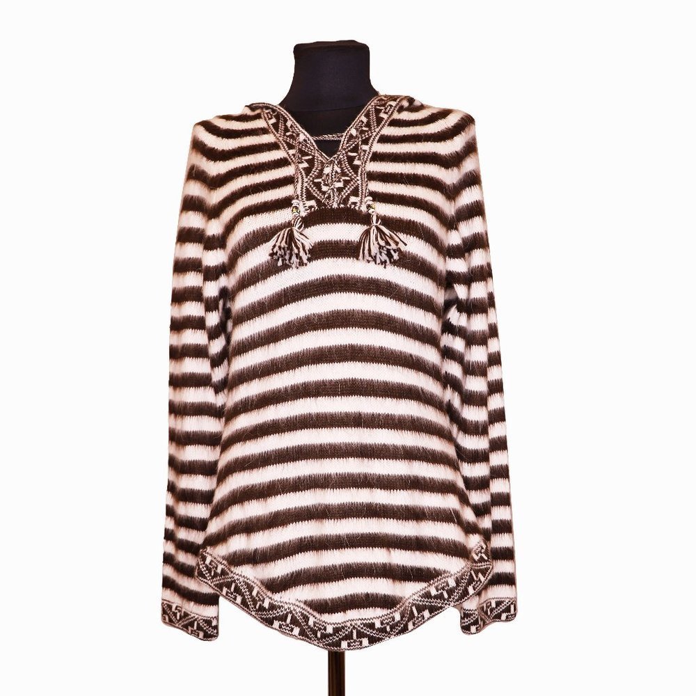 Peruvian Alpaca Wool Sweater Sz M
